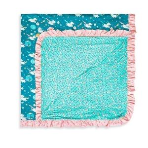 Posh peanut Nella & evvy luxe patoo blanket nwt